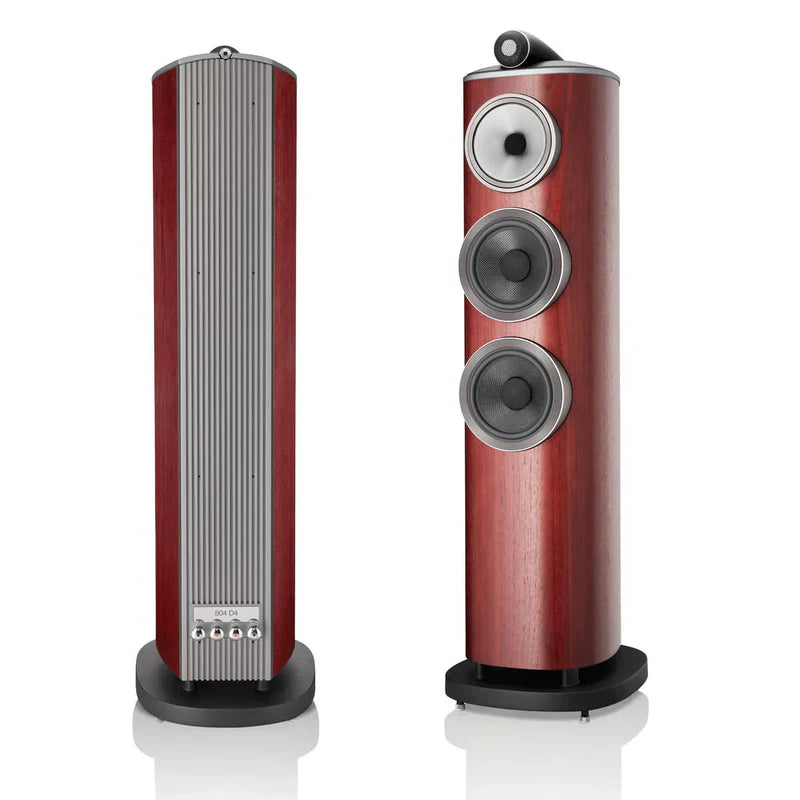 Bowers & Wilkins 804 D4 Floorstanding Speakers in Rosenut