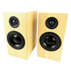 Totem Acoustic Bison Bookshelf Speakers — White Oak, Pair