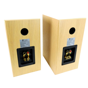 Totem Acoustic Bison Bookshelf Speakers — White Oak, Pair