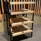 Codia Acoustic Design Stage 3000 Equipment Rack — 4-Shelf, Light Maple