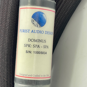 Purist Audio Design Dominus — Speaker Cable, 8-Foot Pair, Spade Terminated
