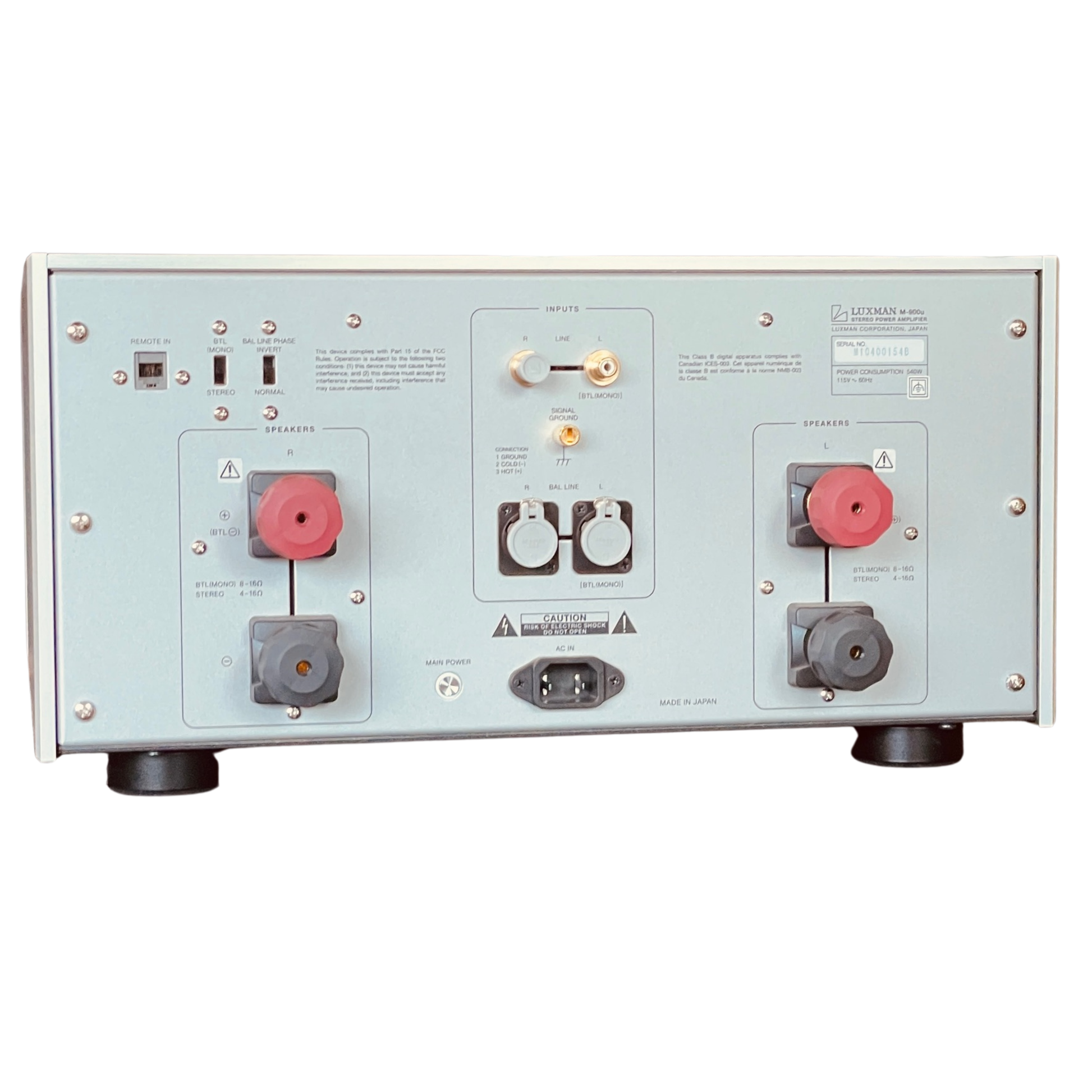 Luxman M-900U Stereo Power Amplifiers Pair
