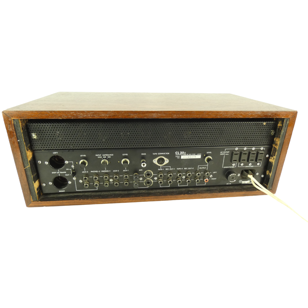 アンプ LUXMAN CL35II Specifications of LUXMAN CL35II Luxman