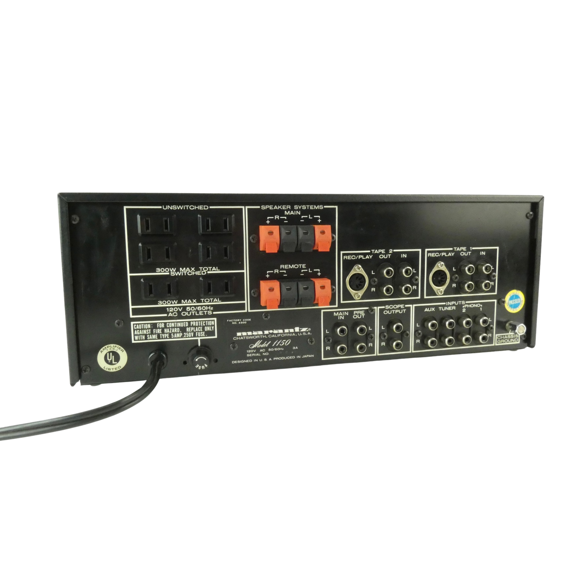 Marantz Model 1150 Integrated Amp Marantz Model 1150 Integrated Amp