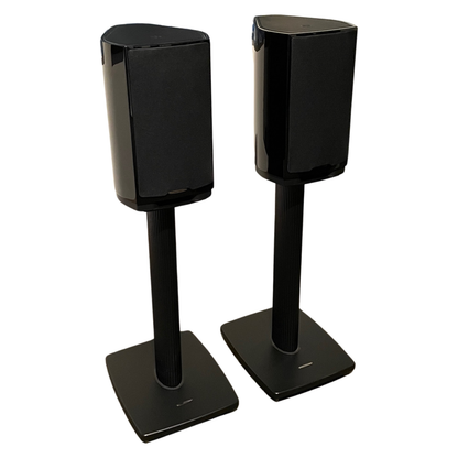 Sonus Faber Sonetto II Standmount Speakers — with Stands, Spikes & Grills