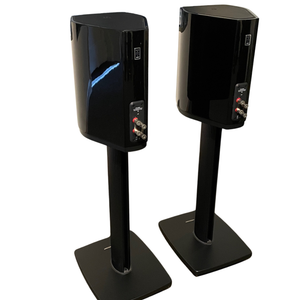 Sonus Faber Sonetto II Standmount Speakers — with Stands, Spikes & Grills