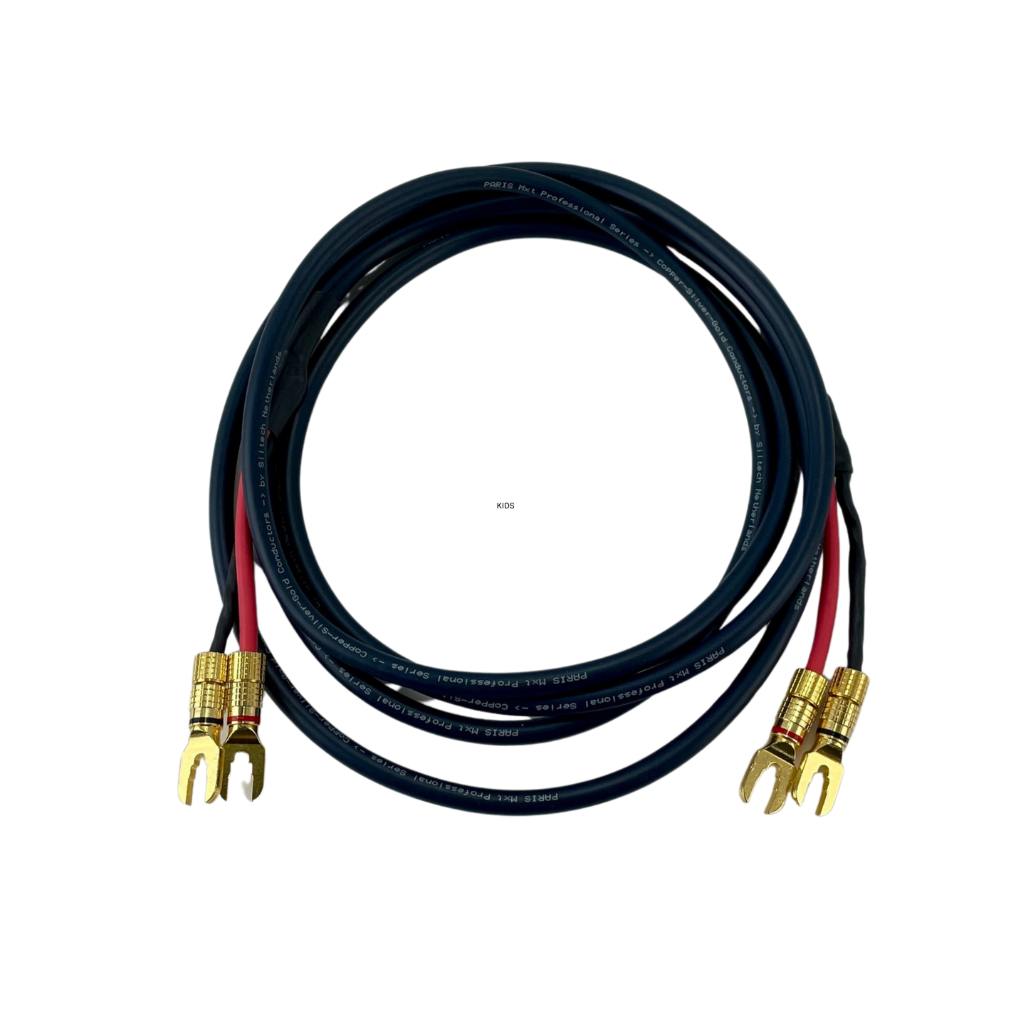 Siltech MXT Paris Speaker Cable — 8ft Single, Spade Terminated