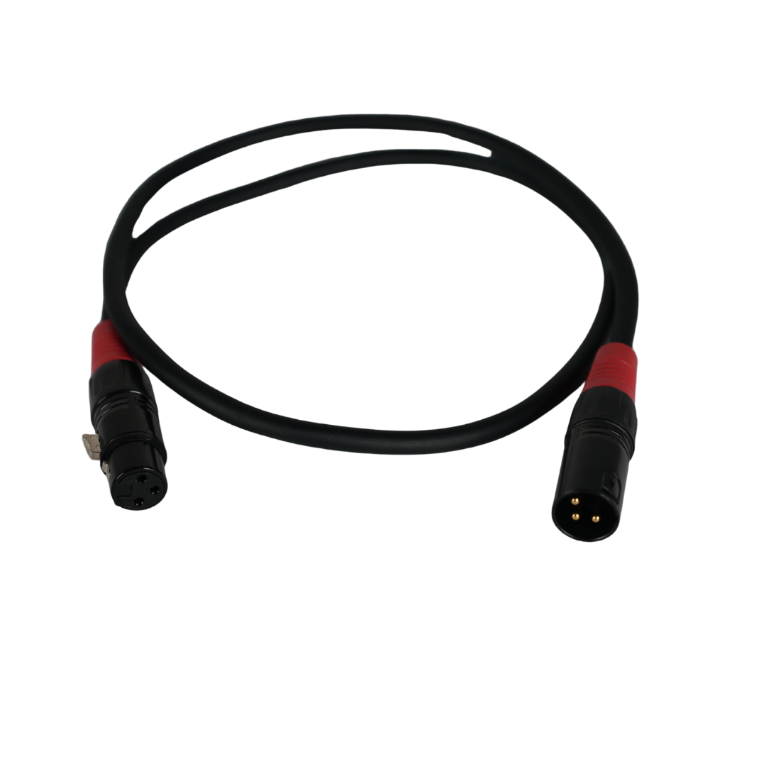 Transparent Hardwired Balanced 3 foot (Single)