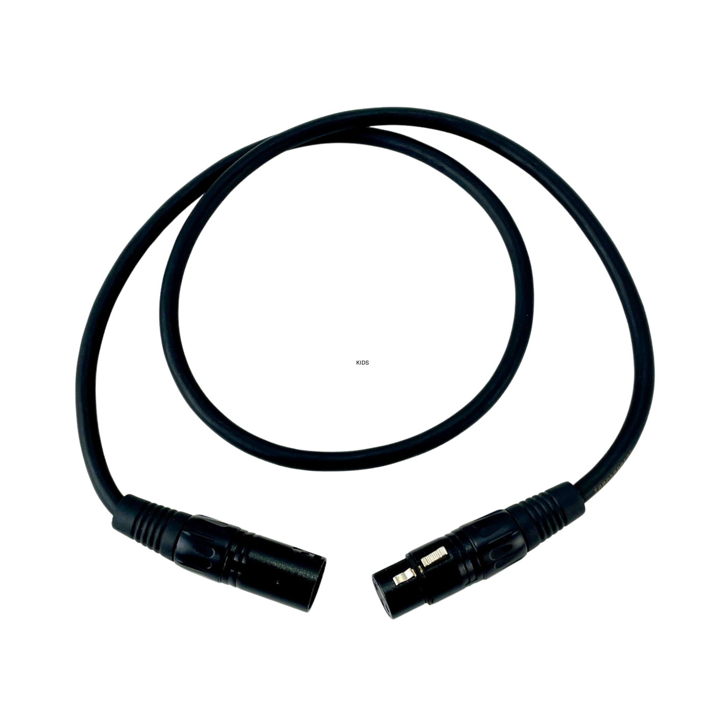 Transparent Hardwired Balanced Cable — 3ft Single, XLR