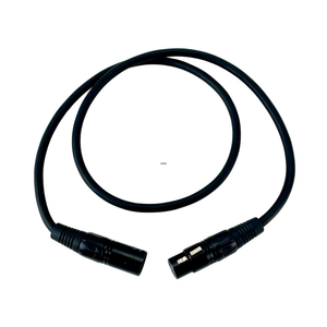 Transparent Hardwired Balanced Cable — 3ft Single, XLR