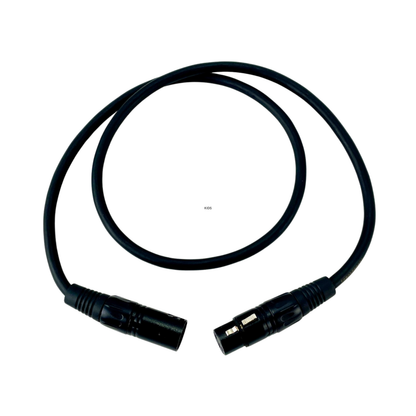 Transparent Hardwired Balanced Cable — 3ft Single, XLR