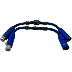 Vandersteen X-2 High-Pass Filter Cable — Balanced XLR, 150k Ohm, 0.5ft