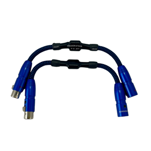 Vandersteen X-2 High-Pass Filter Cable — Balanced XLR, 150k Ohm, 0.5ft