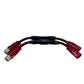 Vandersteen X-2 High-Pass Filter Cable — Balanced XLR, 100k Ohm, 0.5ft