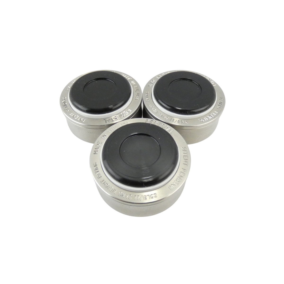 Wilson Audio Isolation Pedestals — Silver, Set of 3
