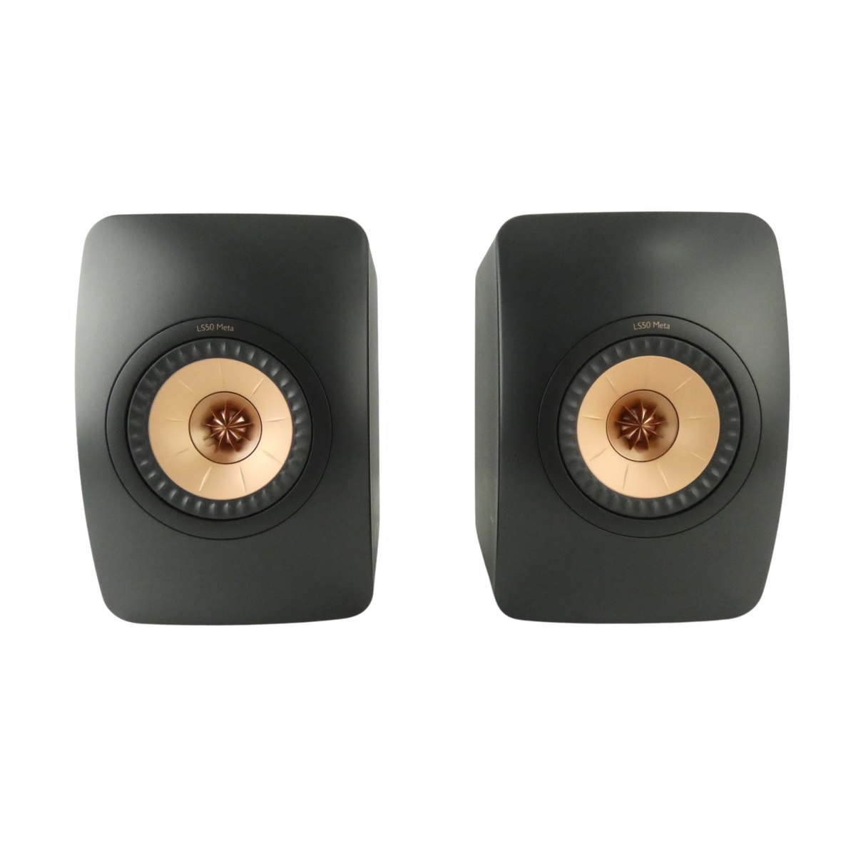 KEF LS50 Meta Bookshelf Speakers — Black