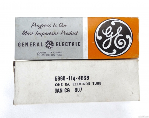 General Electric JAN CG 807